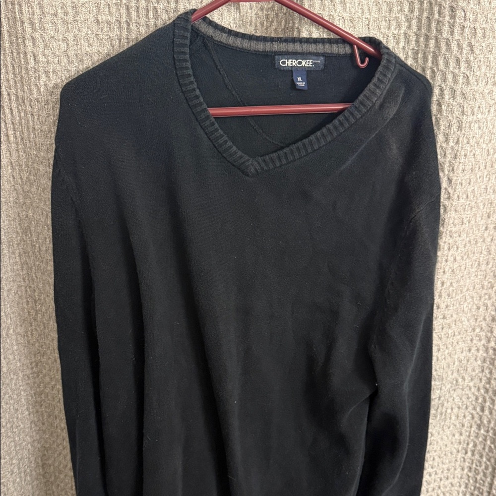 Cherokee Men's V-Neck Pullover Sweater XL